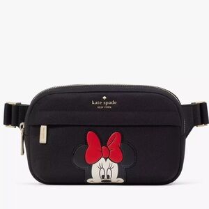 Kate Spade Black and Red Minnie Mouse Crossbody